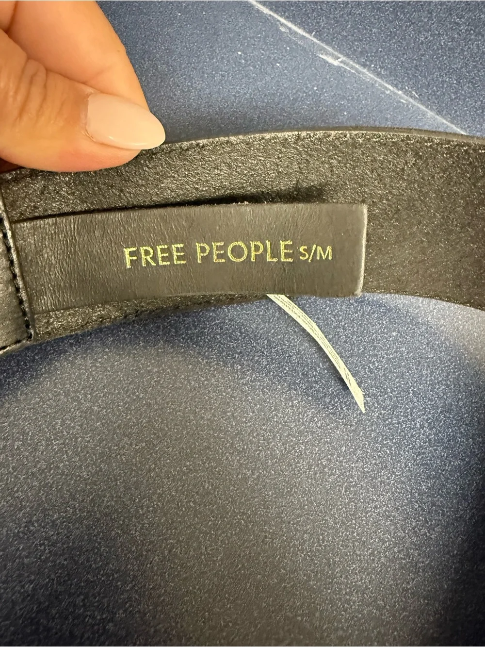 Free People Naomi Waist Belt Black